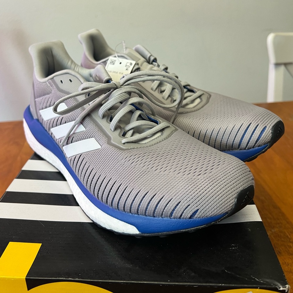 Adidas Solar Drive, grey and blue